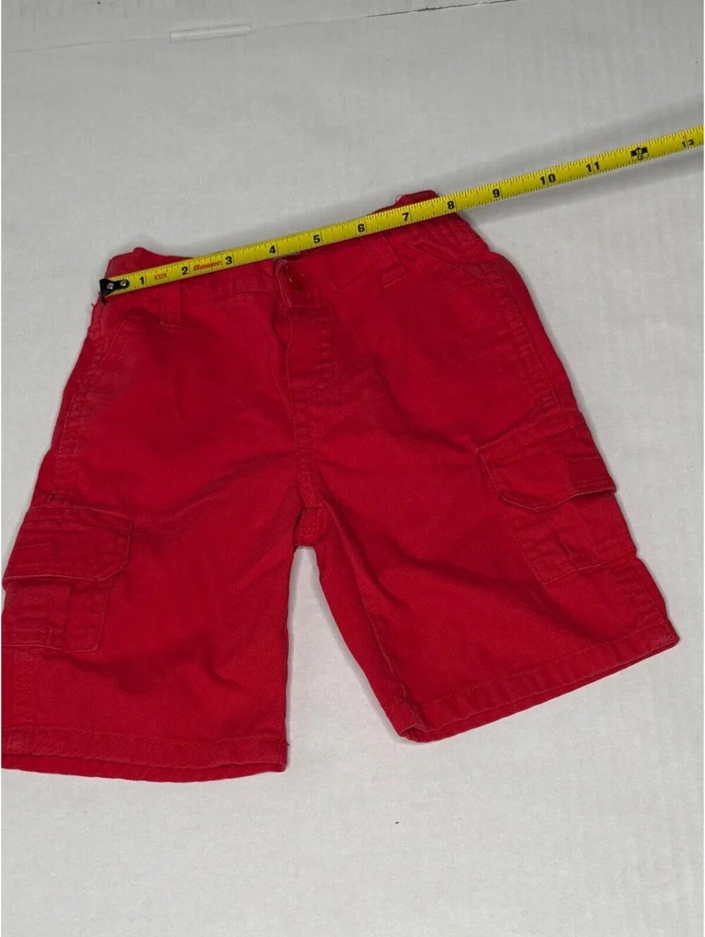 Boys Red Cargo Shorts Size 4T